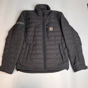 Carhartt Jacket Men Small Gilliam Rain Defender Zip Pocket Lined Coat Hype Core